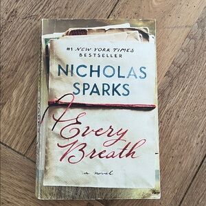 Nicholas Sparks 'Every Breath' Book